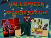 Halloween Sliding Puzzle image