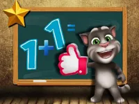 Talking Tom Math Test image