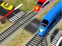 Railroad Crossing Station Sim Game 3D image